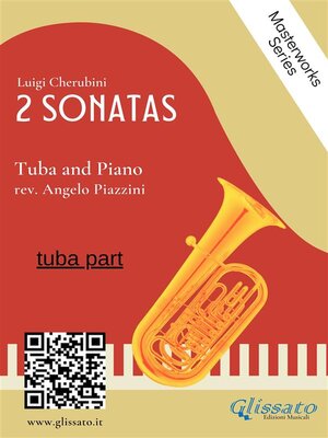 cover image of (tuba part) 2 Sonatas by Cherubini--Tuba and Piano